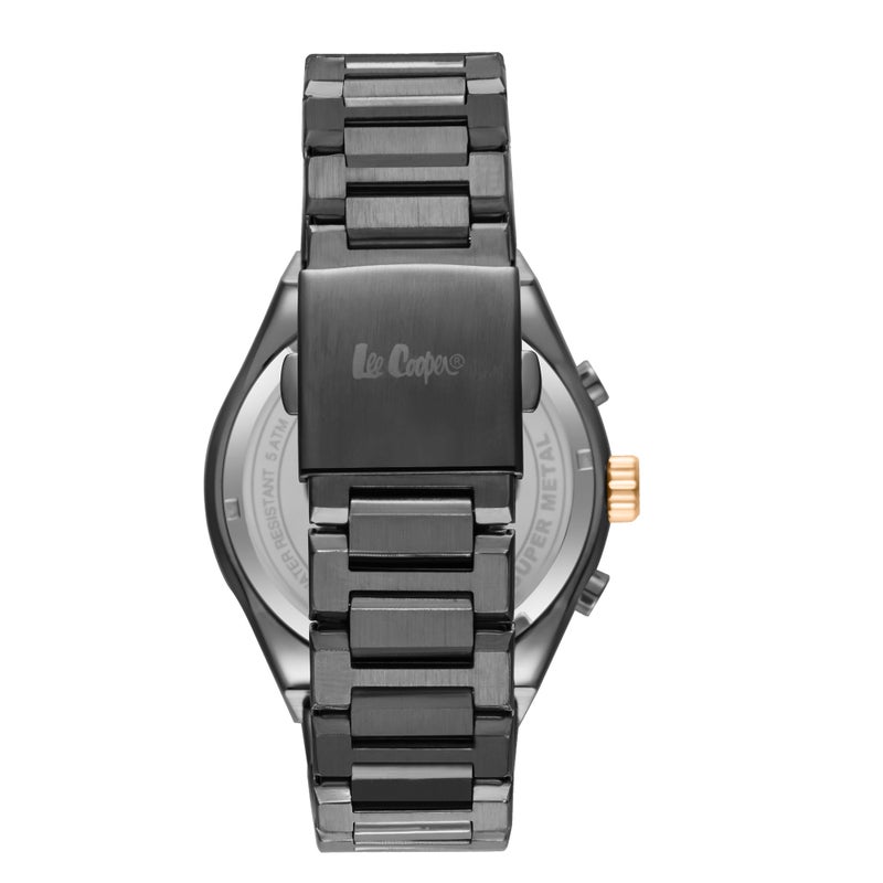 Lee Cooper Men's Metal Multi Function Watch LC08026.060 - 45 mm - Image 3
